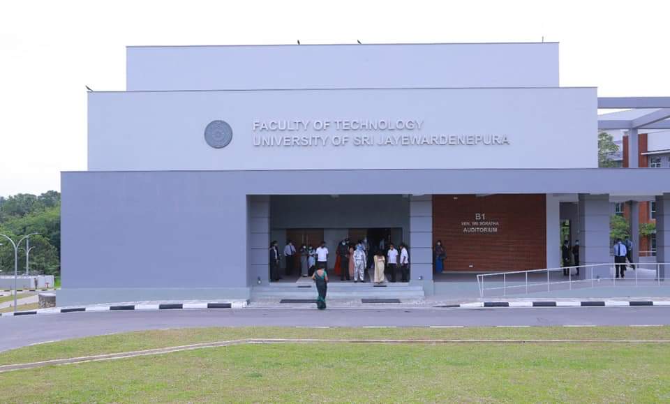 WATCH : Sri Lanka's First Fully-fledged Faculty Of Technology Opened ...