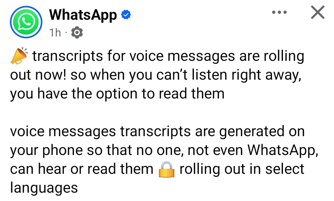 WhatsApp announces new innovative feature