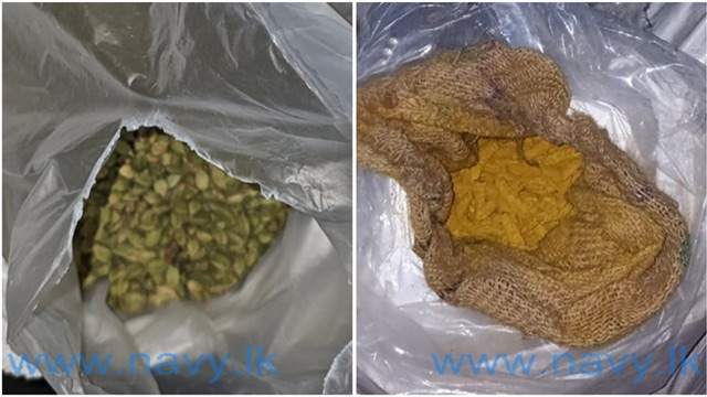 Navy busts cardamom and turmeric smuggling attempts