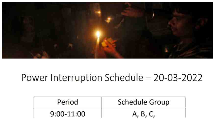 sunday-power-cut-schedule-in-sl-newswire